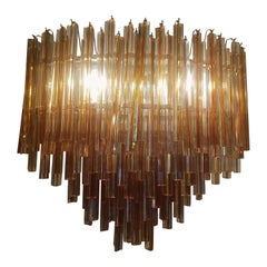 1970er Murano Orange Glas Wandleuchter Zwei Pieces verfügbar