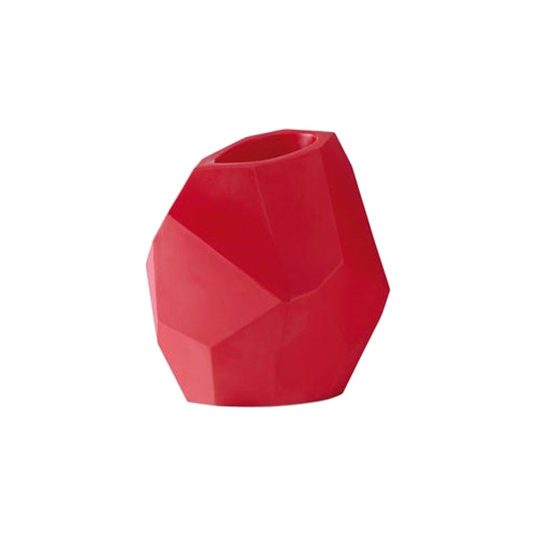 Vaso segreto rosso fuoco di Rosaria Rattin