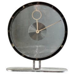 Horloge de table de l'époque Bauhaus de Heinrich Moller pour Kienzle 1932