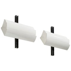 Ernest Gismondi, Wall Lights, Metall, Italien, 1980er
