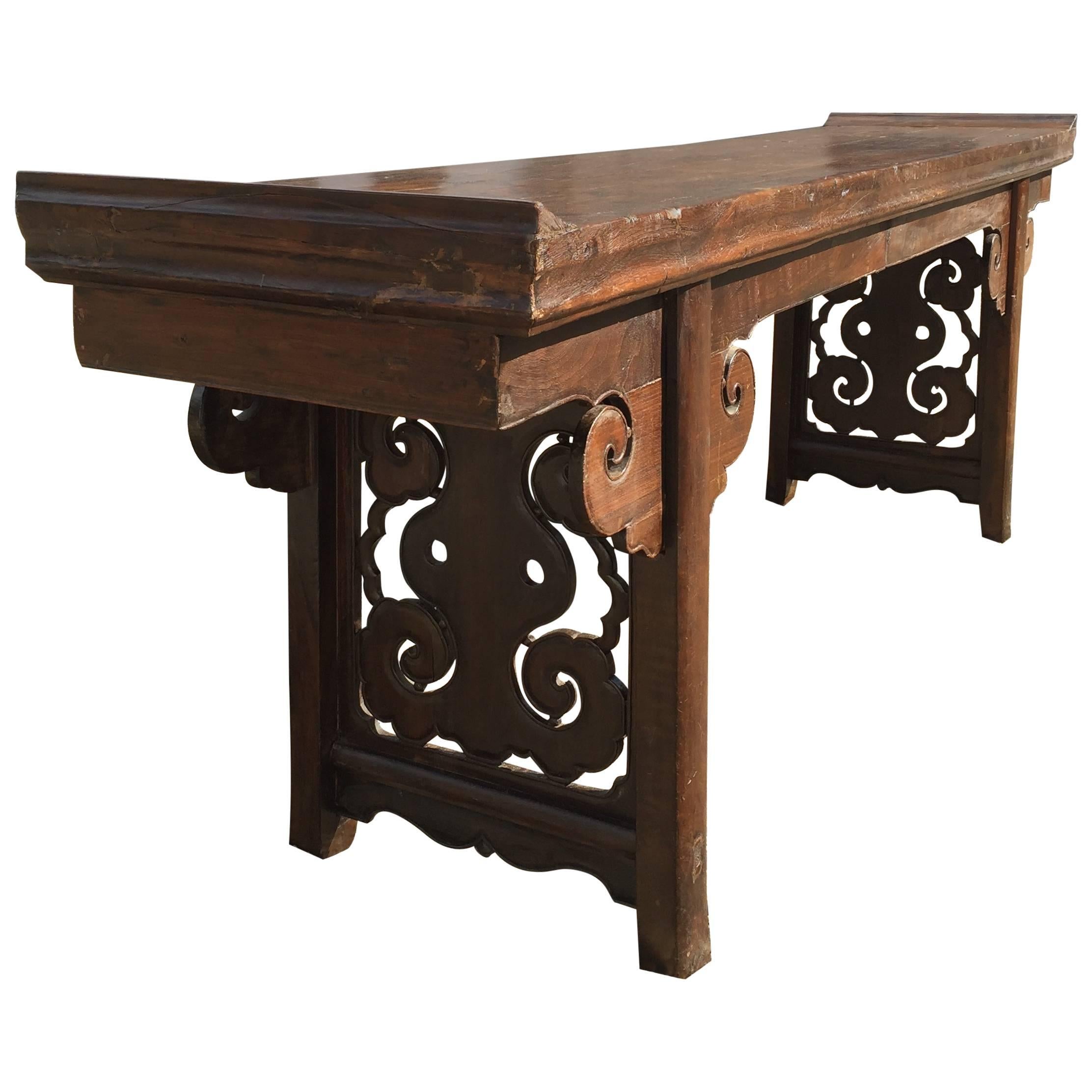 A Large Chinese Altar Table