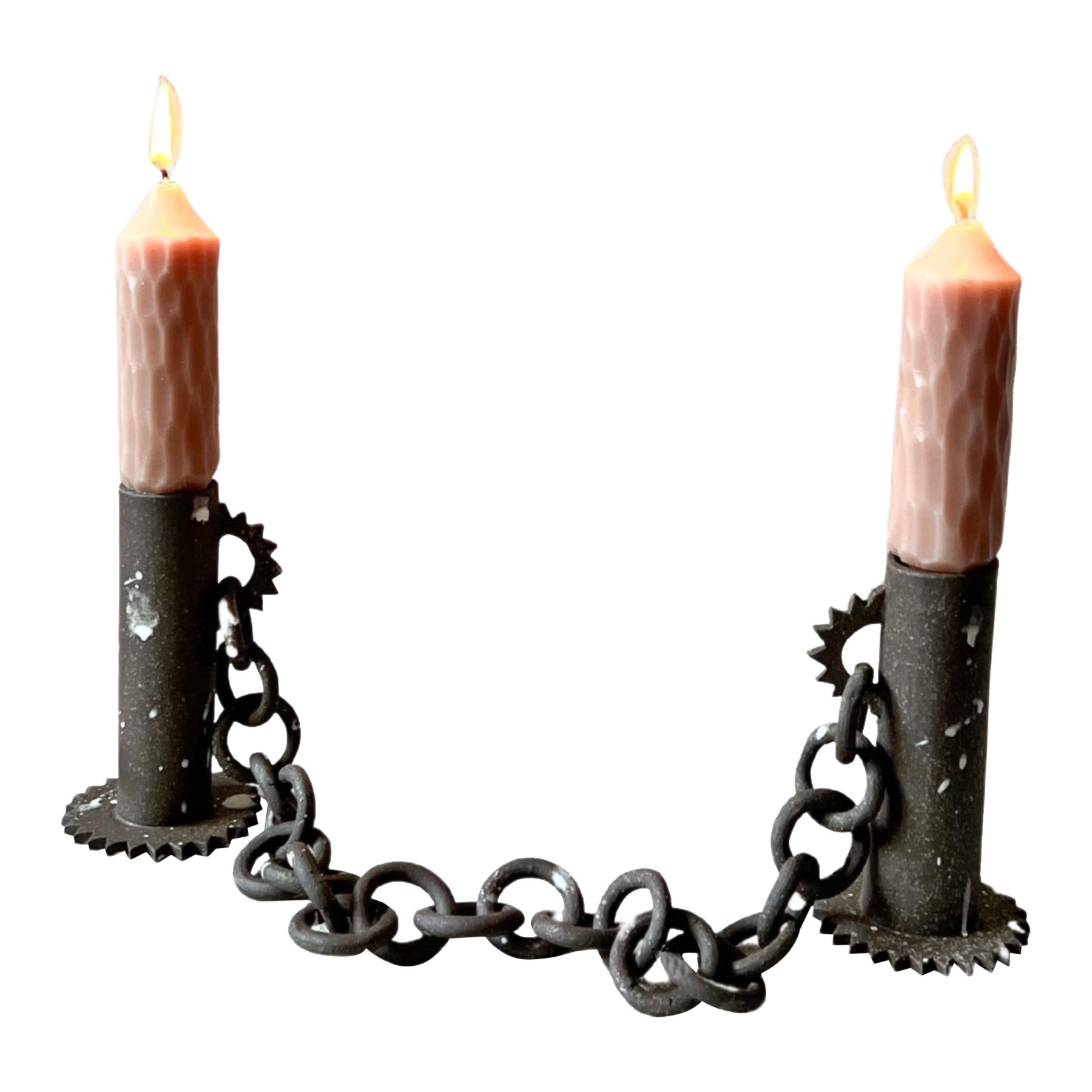 Sculptural candle stick holders