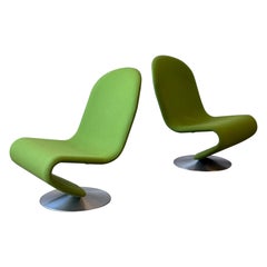 System 1-2-3 Lounge Chairs by Verner Panton