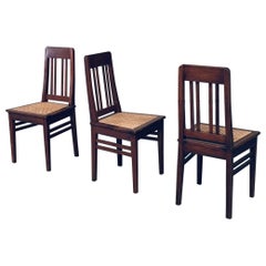 Ensemble de chaises de salle à manger Art Deco Design du début du 20ème siècle