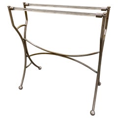 Antique French Chrome, porta asciugamani