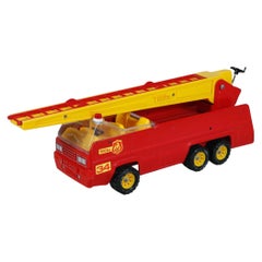 Camión de bomberos rojo de los años 70 de Tonka