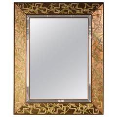 Mid-Century Large-Scale Wall Mirror