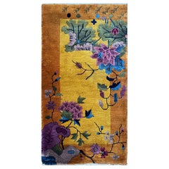 Antique Art deco Chinese Rug