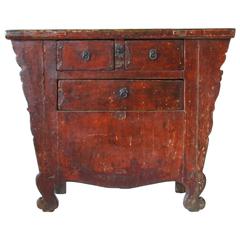 Mid-19th Century Antique Chinese Hand-Carved Coffer 7
