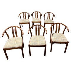D-Scan Teak-Esszimmerstühle/ 6er-Set