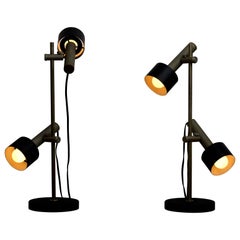 Coppia di lampade da tavolo italiane