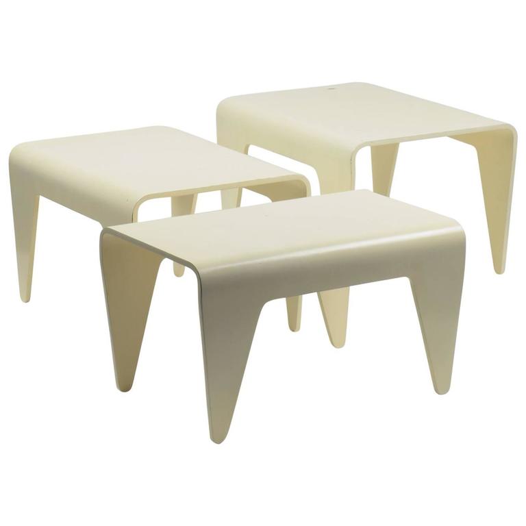 Marcel Breuer, \'Isokon Tables,\' Set of Three Nesting Tables for ... Marcel Breuer, \'Isokon Tables,\' Set of Three Nesting Tables for ...