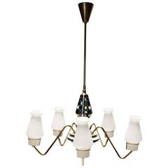 Scandinavian Chandelier by Bergboms, Sweden 5