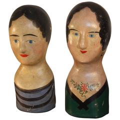 19th Century French Wig Forms