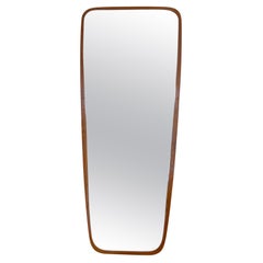 1970s Danish Teak Hallway Mirror