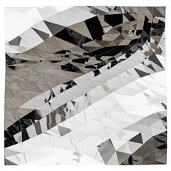 Mashing Mesh Object #MS-5 Stainless Steel Wall Mirror Decoration Sculpture