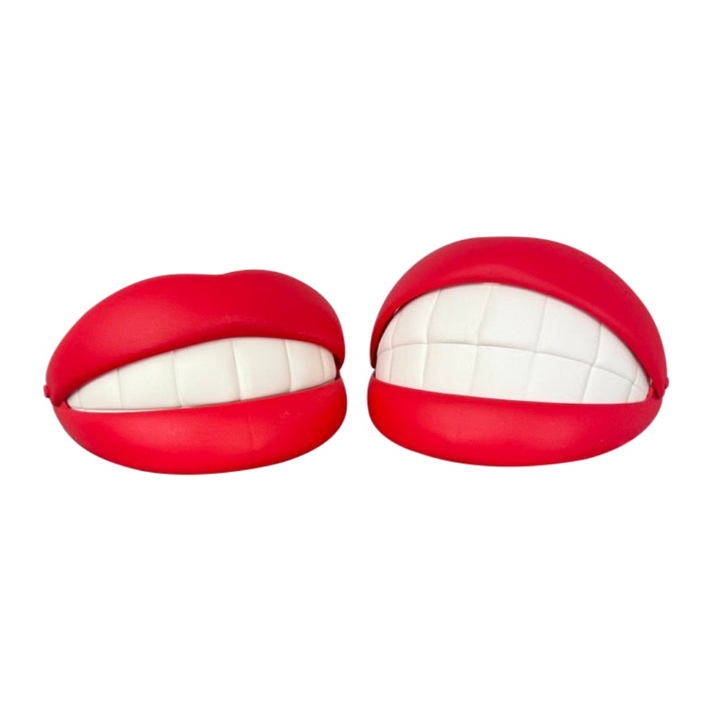 Pop Art bouche - lampes à lèvres 'Flabb' Design/One scandinave -Suède en vente