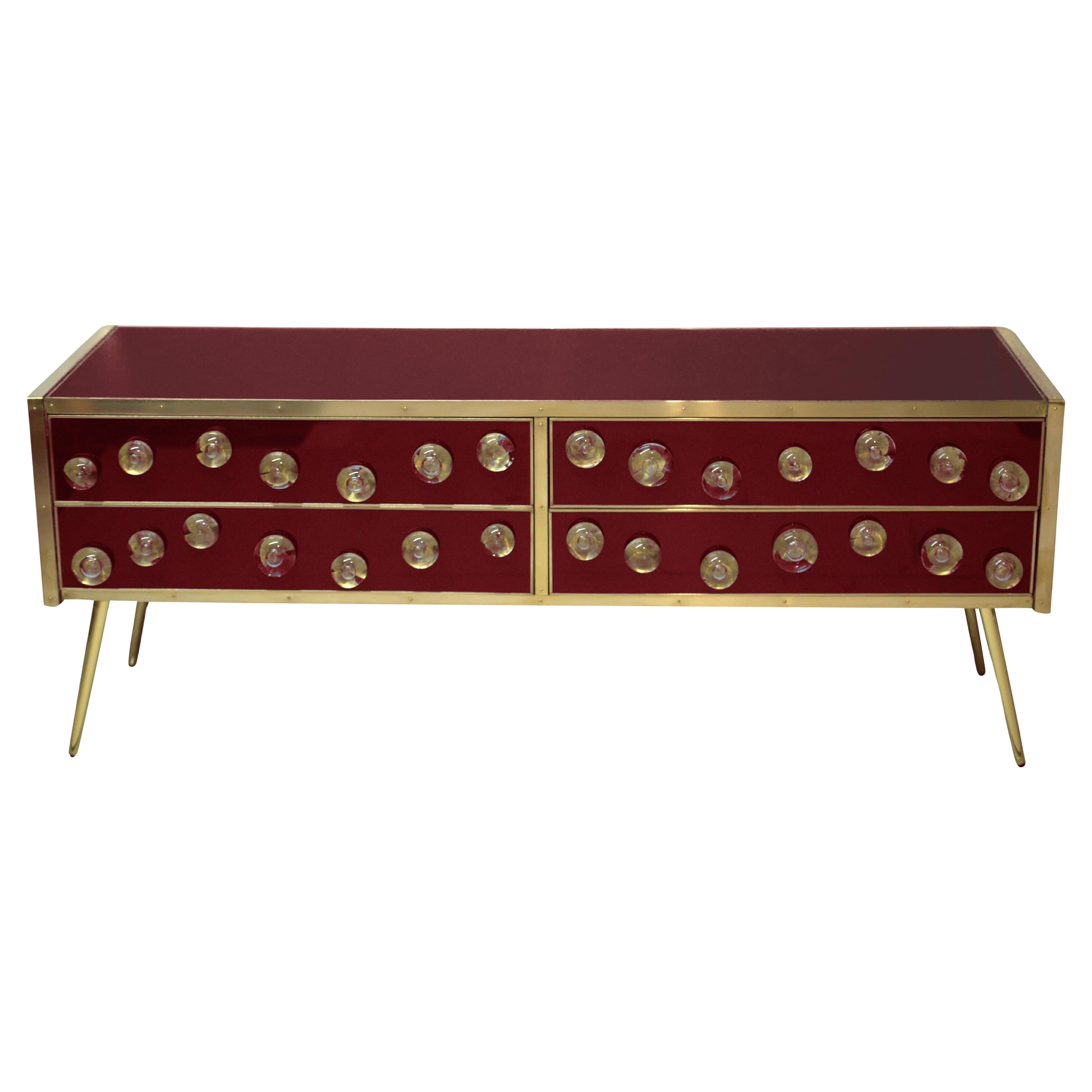 Bordeaux SIDEBOARD  - Hergestellt in Italien justfurnituress designer im Angebot