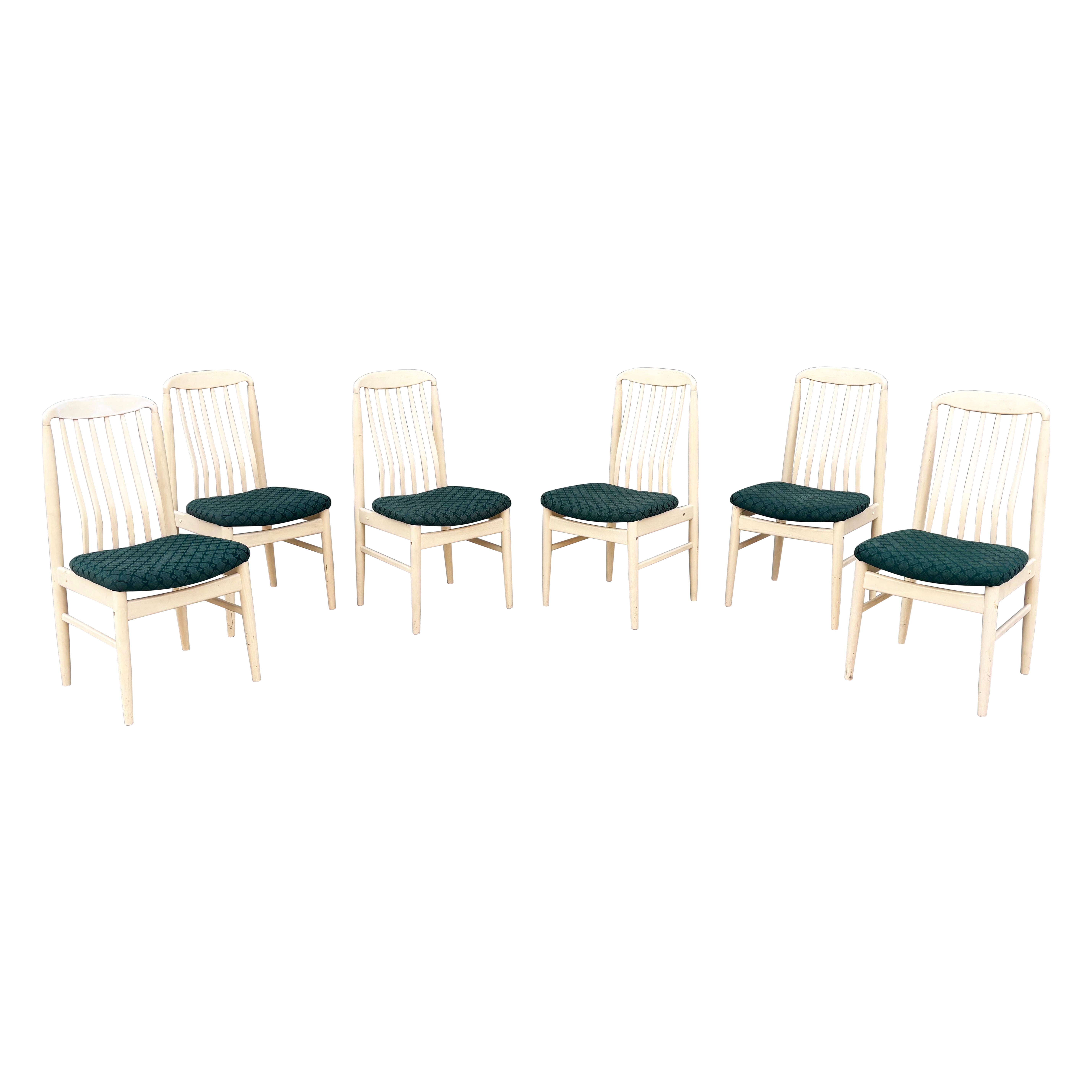 1980s Mid Century Dining Chairs