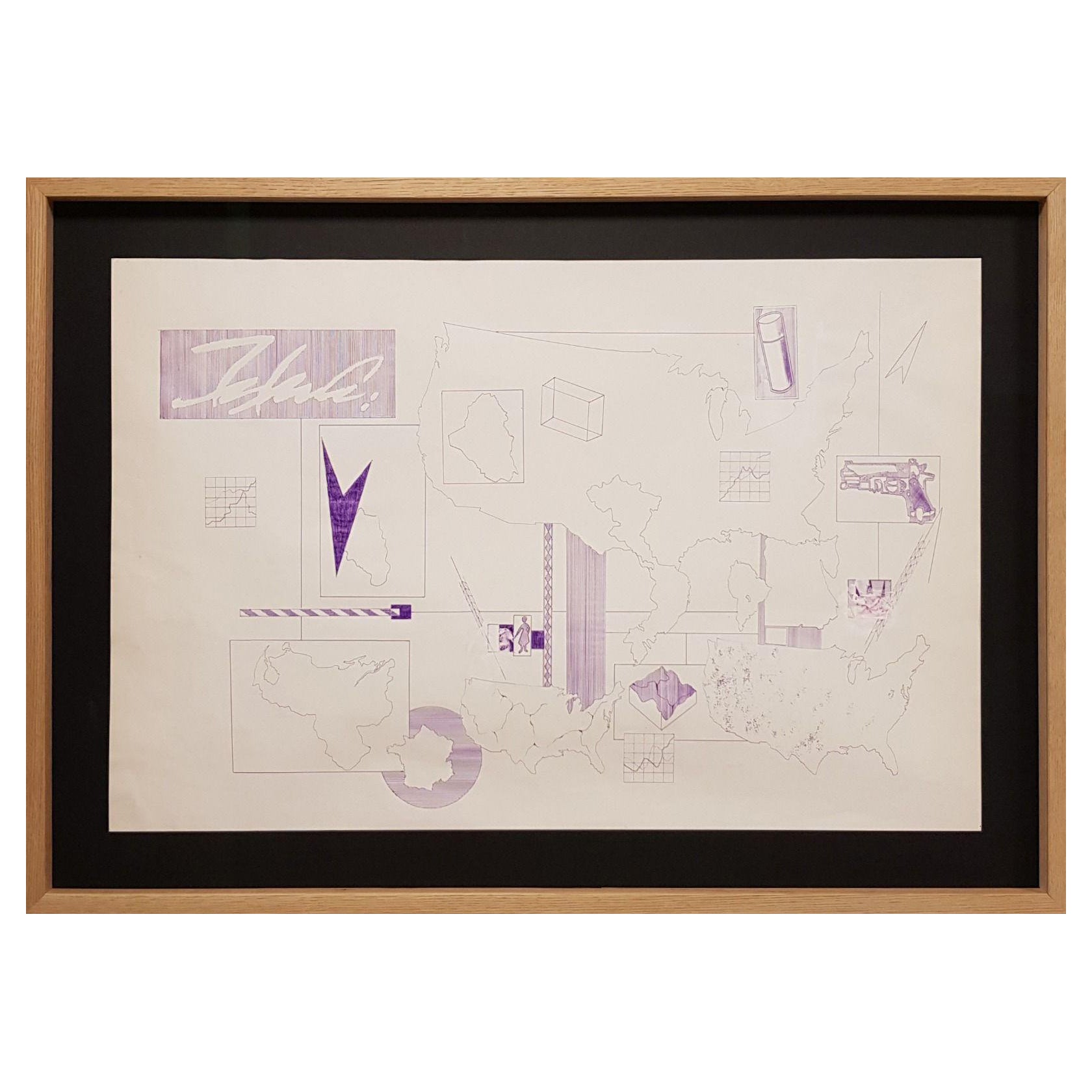 Futura 2000 Dibujo de graffiti ' América '94 '