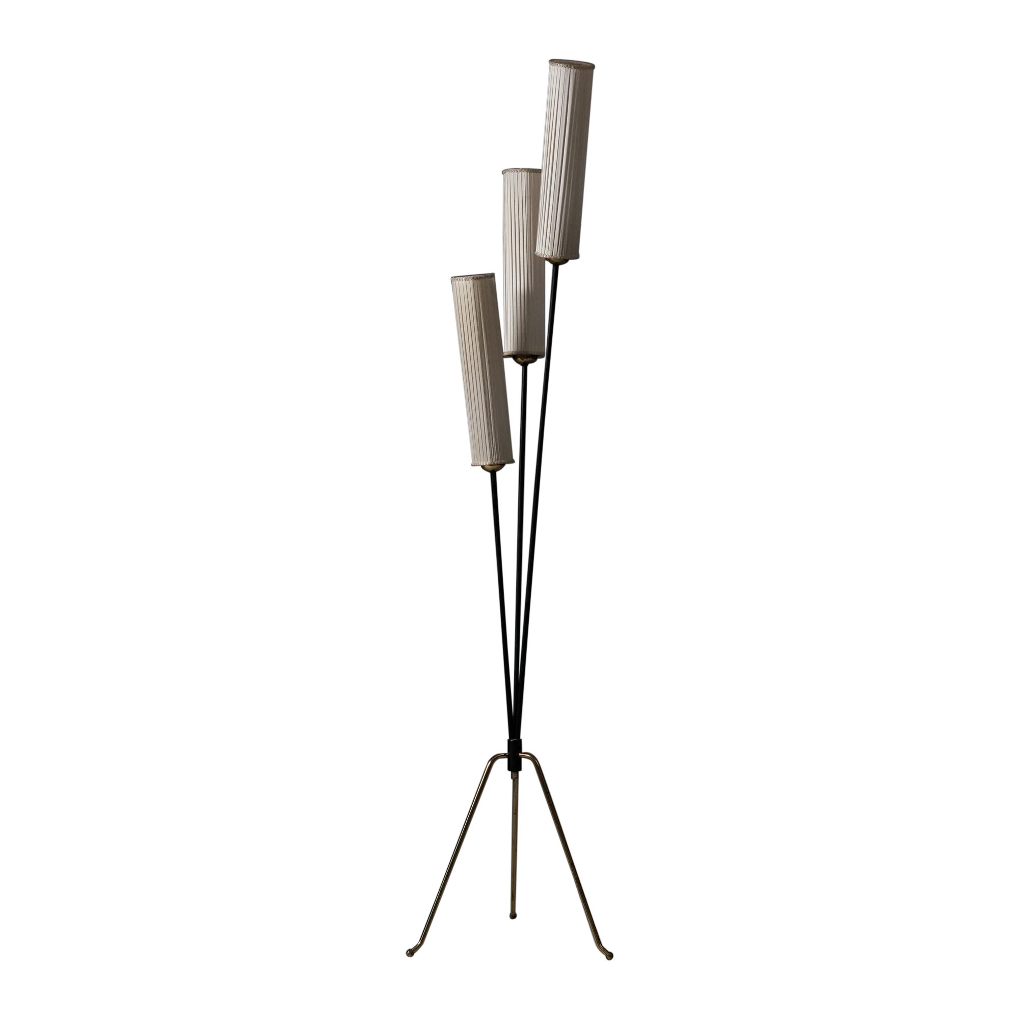 Scandinavian Modern Floor Lamp, 1950/1960s For Sale