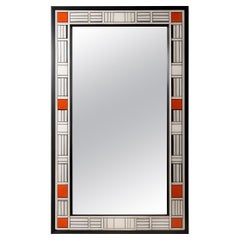 Specchio da parete DS ispirato a De Stijl, realizzato a mano da Artisanal