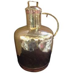 Brass 
Copper English Vessel