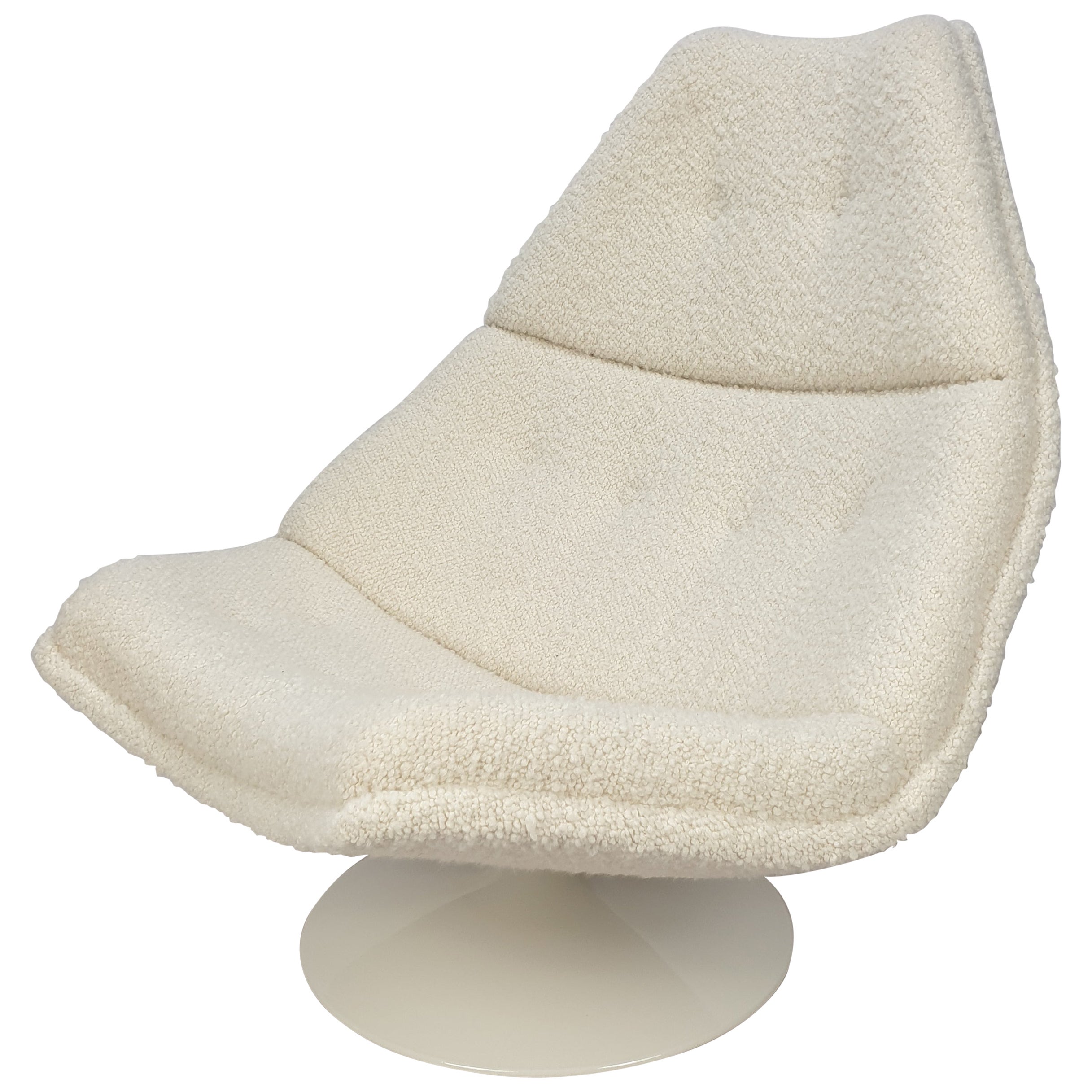 Mid Century F510 Lounge Chair by Geoffrey Harcourt for Artifort, 1960s