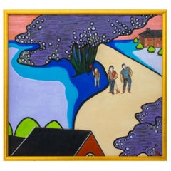 Kayo Lennar "Connecticut, July 14" Oil