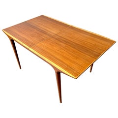 Mid Century Modern Swedish Teak Extendable Dining Table by Svante Skogh, Sweden