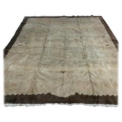 Handmade Antique Peking Chinese Rug 7.9' x 9.5' 1900s - 2B34