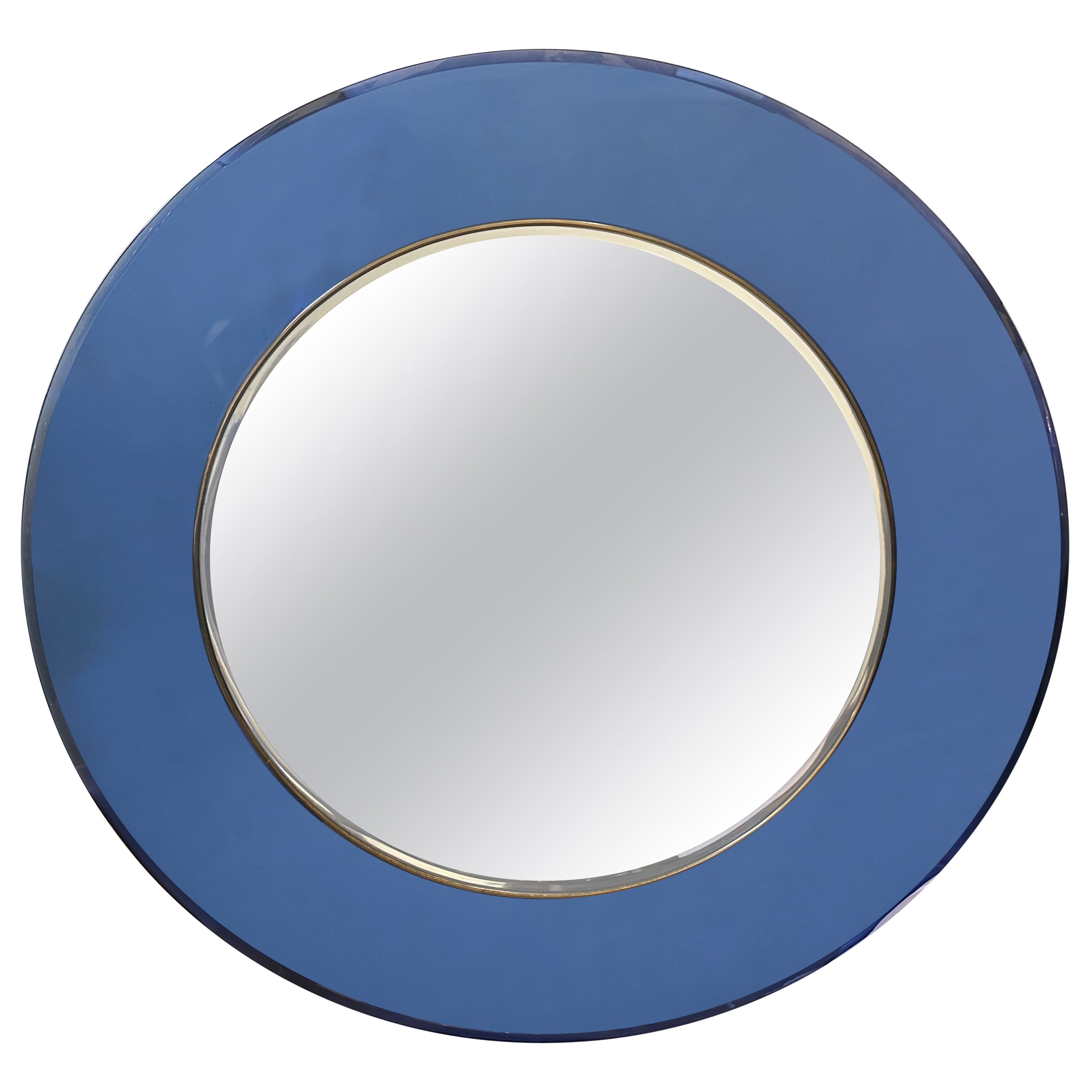 C. 1960 Mid-Century Modern Wall Mirror Mod. 1669 by Max Ingrand For Fontana Arte