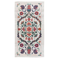 22"x40" ALL SILK Brand-New Wall Hanging, Handmade Wall Art, Embroidered Tapestry