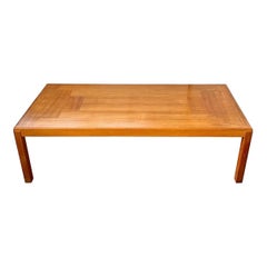 Mid Century Danish Modern Teak Vejle Stole & Mobelfabrik Cocktail Coffee Table