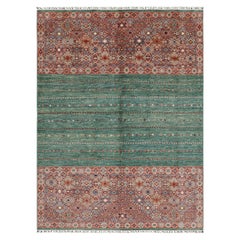 Rug & Kilim's Moroccan Style Rug in Vibrant Polychromatic Geometric Patterns