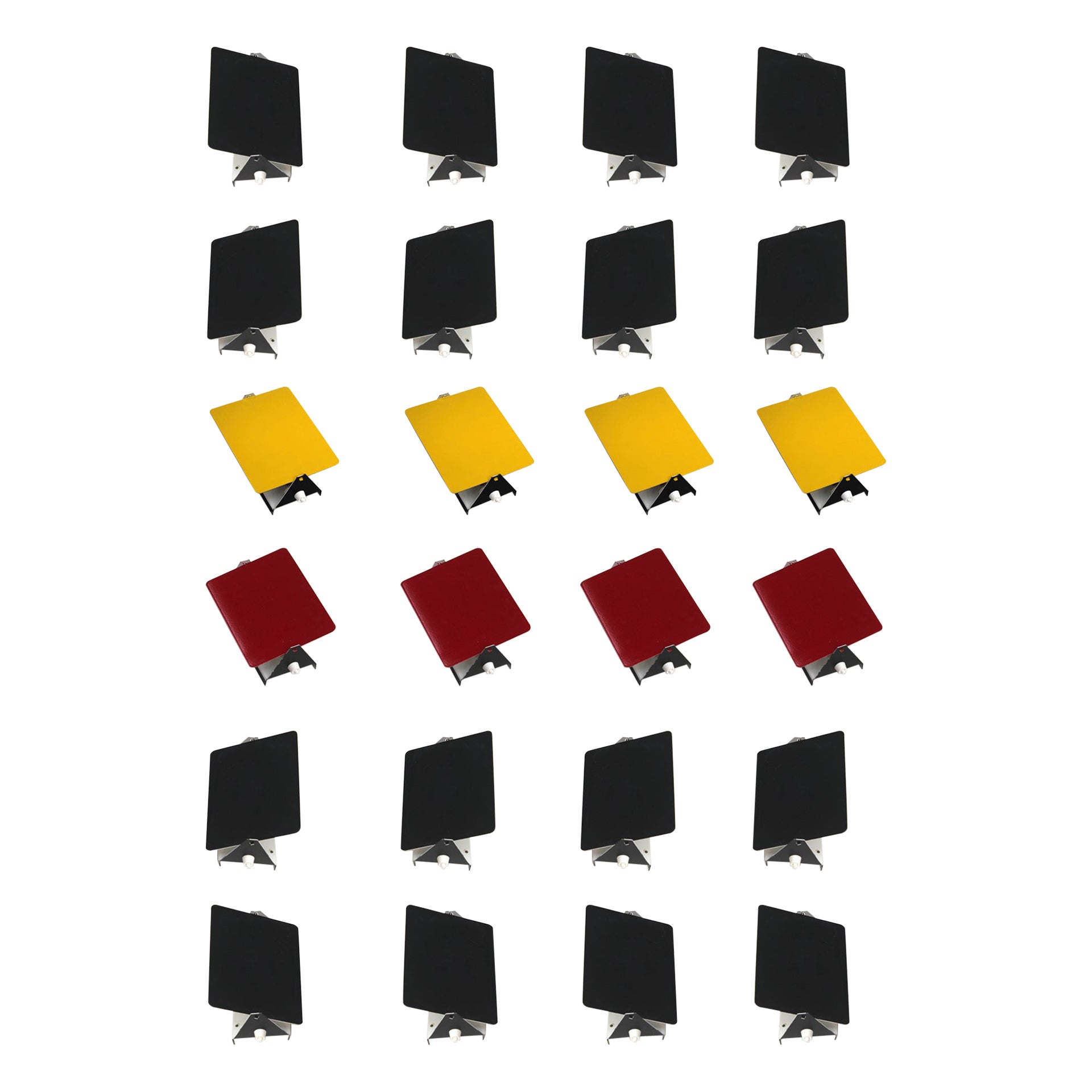 Mid-Century Modern Charlotte Perriand Mod. CP1 Set of 24 French Sconces For Sale