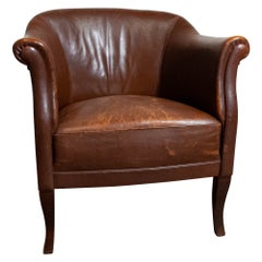 Early 20th century Swedish Club/Cigar Chair