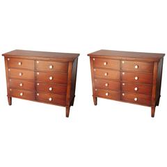 Antique Pair of English Nightstands
