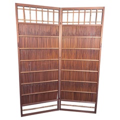 Paire de paravents Shoji Arts and Crafts japonais