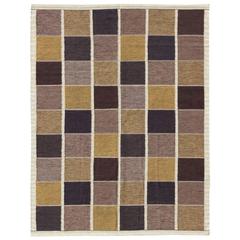 Large Scandinavian Swedish Design Kilim Rug