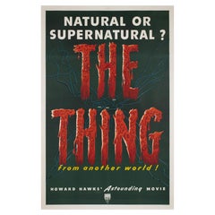 THE THING FROM ANOTHER WORLD 1951 US 1 Sheet Film Movie Poster