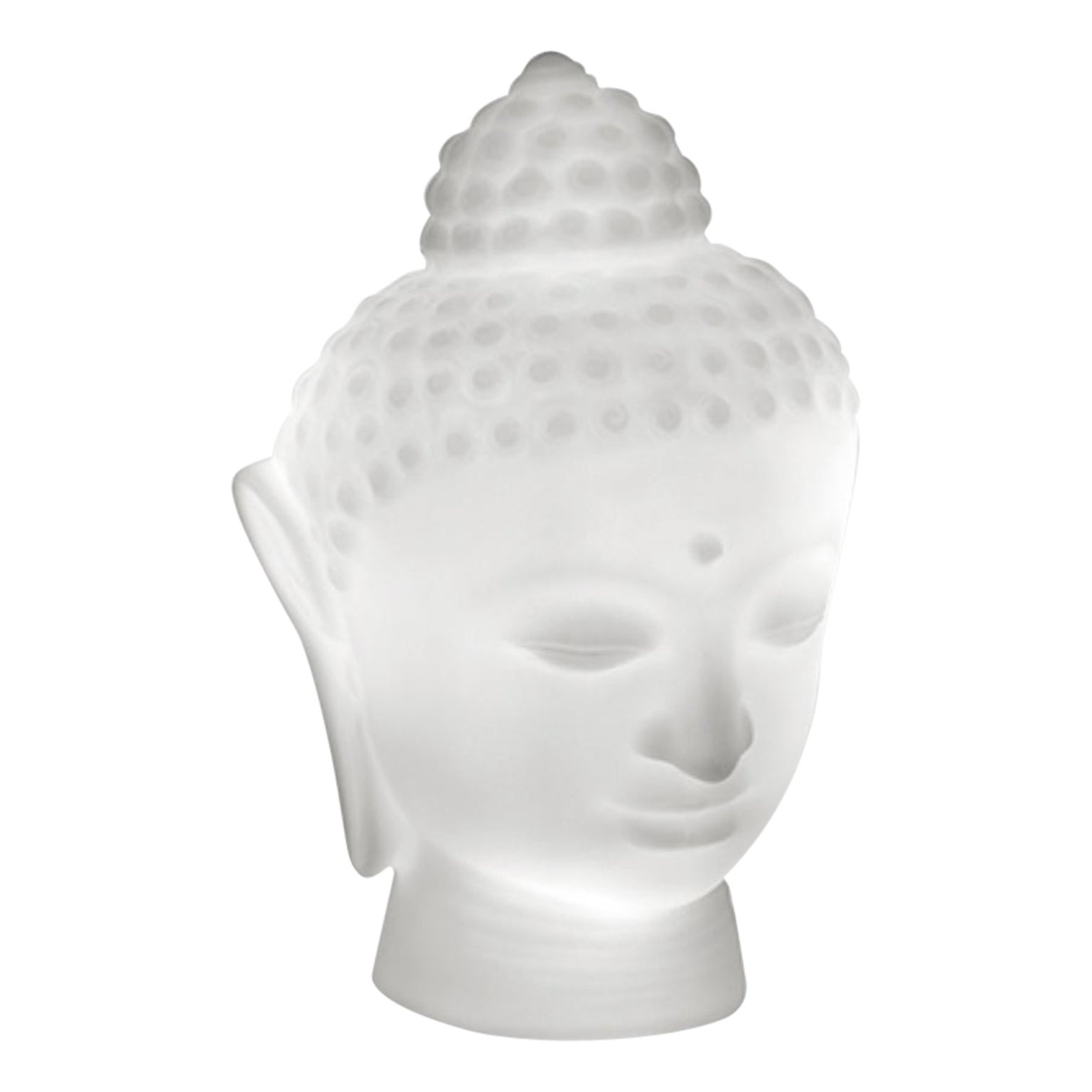 Light White Buddha Table Lamp by SLIDE Studio For Sale