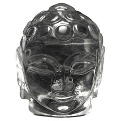 Cabeza de Buda de Zafiro Blanco - 1,275 Quilates