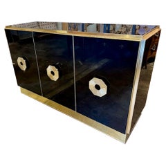 Buffet de cristal negro de Murano