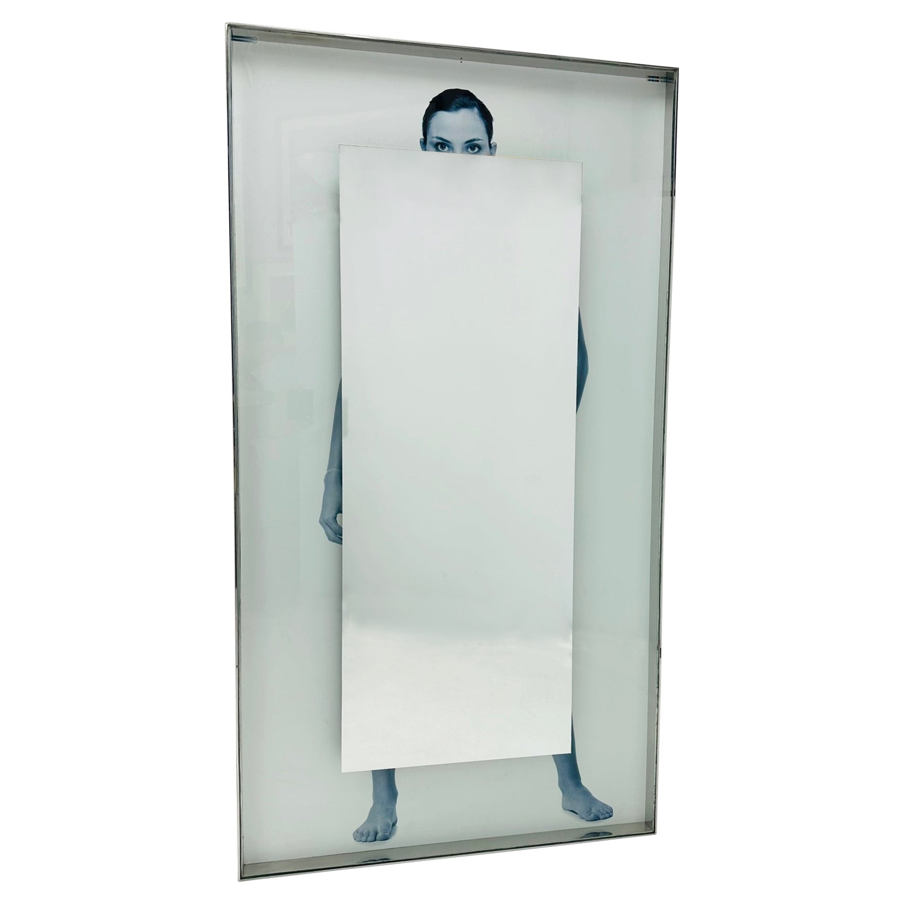 Stainless Steel Full Length Mirror by Philippe Starck for SLS Hotel