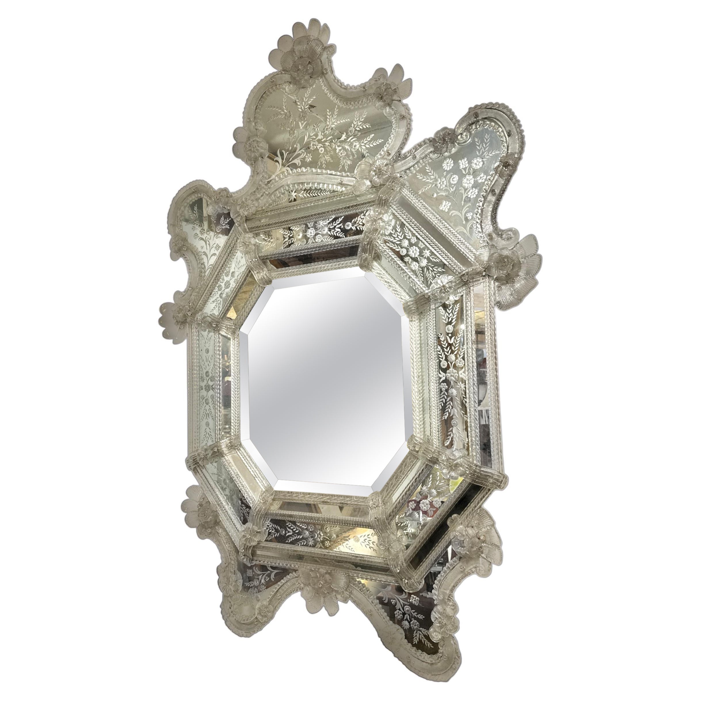 20th Century Italian Venetian Mirror