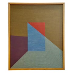 Hard-Edge Needlepoint Art