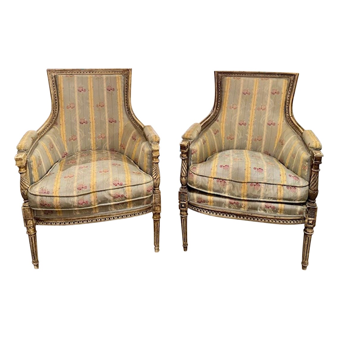 Pair of Late 19th Century Armchairs