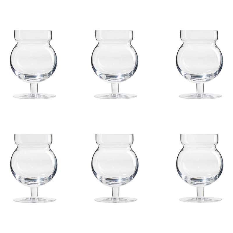 Joe Colombo - Smoke Double Old Fashioned Glass (Black) (Twin Joe Colombo - Smoke Double Old Fashioned Glass (Black) (Twin