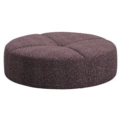Rodolfo Dordoni ''Sail Out' Outside Ottoman, Metal, Teak and Fabric by Cassina